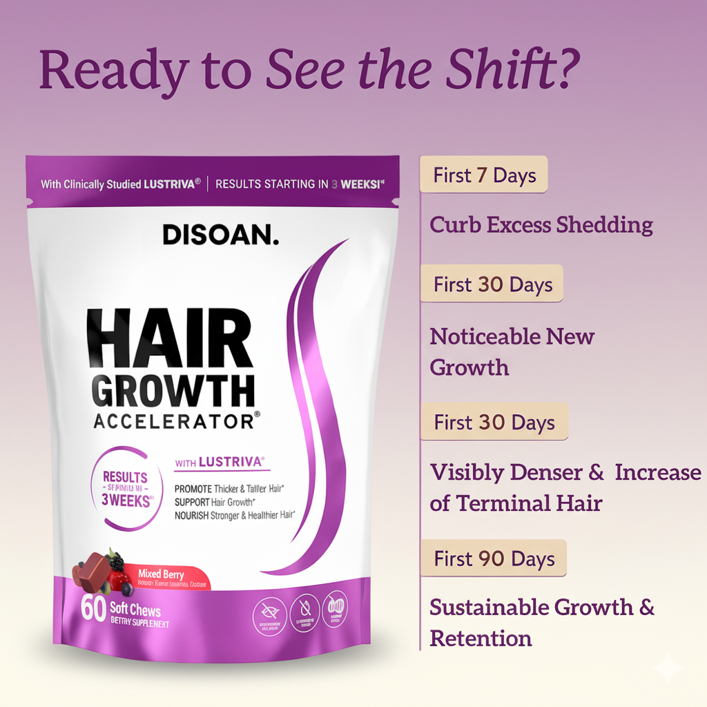 Lustriva® Hair Growth Accelerator™️ Soft Chews