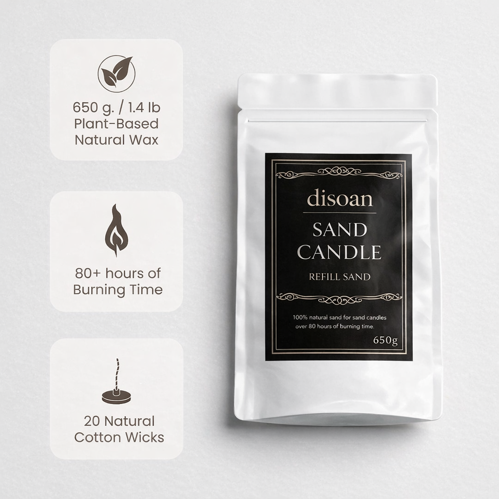 Pearl Sand Candle by Disoan®