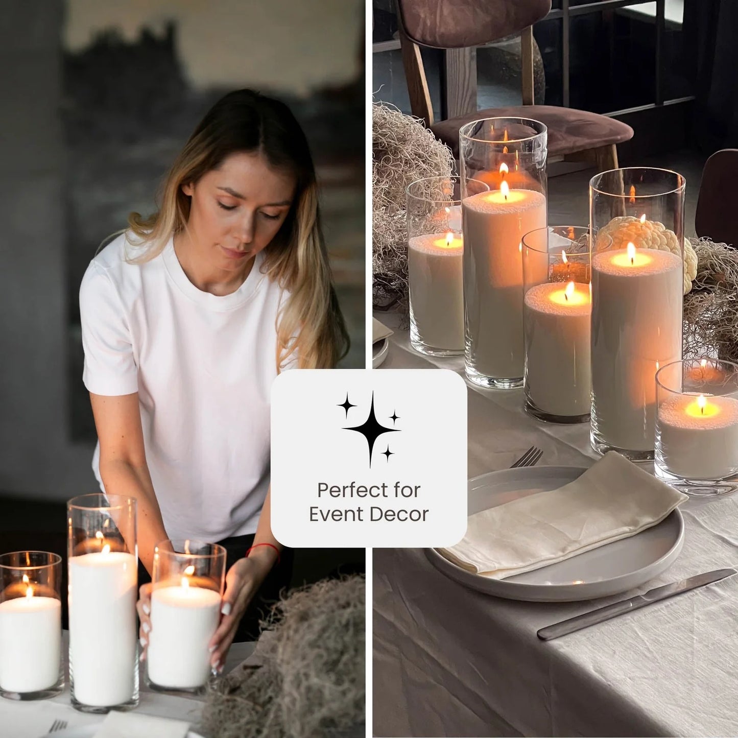 Pearl Sand Candle by Disoan®